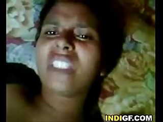 Indian Chick Takes Painfully Big Dick